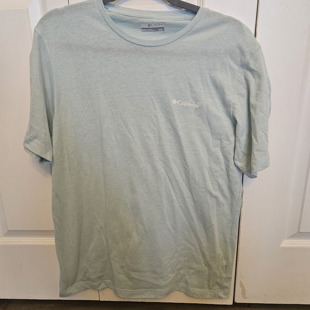 Columbia Women's Light Green Short Sleeve Tee